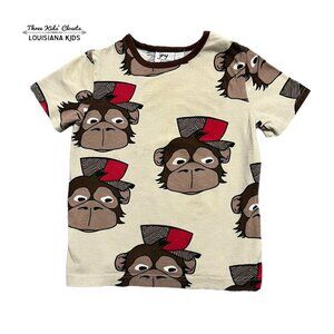 JNY Sz 92 (2Y) Organic Monkey Tee Shirt